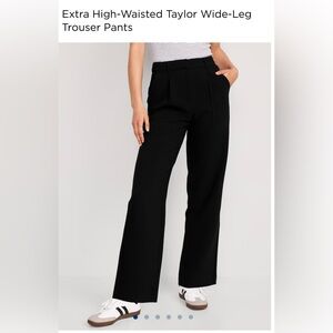 Old Navy Tailor High Waister Wide Leg Trousers XS